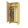 Шкаф для верхней одежды персонала во входную группу из коллекции мебели «НЕГА» (желтый) - «globural.ru» - Воркута