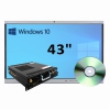 Интерактивная панель 43" (встроенный ПК, Win10) - «globural.ru» - Воркута