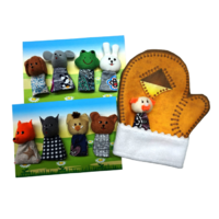 Набор пальчиковых кукол к сказке "Рукавичка" - «globural.ru» - Воркута