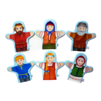 Набор рукавичек "Семья русская" - «globural.ru» - Воркута