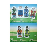 Набор пальчиковых кукол "Семья казахская" - «globural.ru» - Воркута