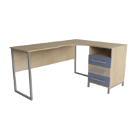 Стол рабочий для учителя с тумбой "Умник" - «globural.ru» - Воркута