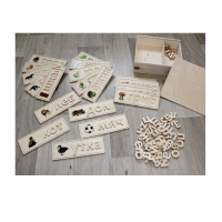 Слова-вкладыши и деревянный алфавит - «globural.ru» - Воркута