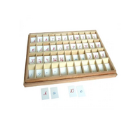 Прописной алфавит на пластиковых табличках. Синий/красный - «globural.ru» - Воркута