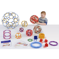 Набор по основам математики, конструирования и моделирования Полидрон Каркасы "Архимедовы тела" - «globural.ru» - Воркута