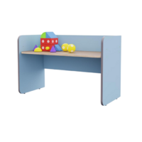 Стол для речевых игр из коллекции «НЕГА» (цвет голубой) - «globural.ru» - Воркута