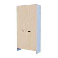 Шкаф под инвентарь из коллекции «НЕГА» (цвет голубой) - «globural.ru» - Воркута
