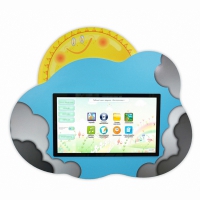 Профессиональный сенсорный настенный игровой комплекс "Говорящее облачко" - «globural.ru» - Воркута