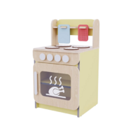 Плита с духовым шкафом из коллекции «НЕГА» (желтый) - «globural.ru» - Воркута