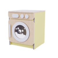 Стиральная машина из коллекции «НЕГА» (желтый) - «globural.ru» - Воркута