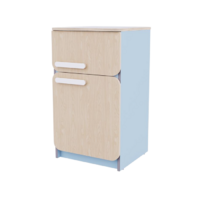 Холодильник из коллекции «НЕГА» (голубой) - «globural.ru» - Воркута