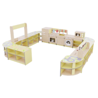 Игровая зона «Островок мастеров» из коллекции мебели «НЕГА» (желтый) - «globural.ru» - Воркута