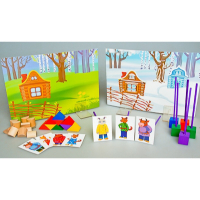 Игровой набор Фребеля "Заюшкина избушка" (серия "Сказочный мир". Выпуск 1) - «globural.ru» - Воркута