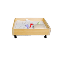 Игровой набор для экспериментов с песком "Песочница" (бук) - «globural.ru» - Воркута