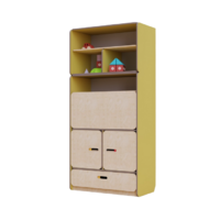 Стеллаж-трансформер с рабочим местом специалиста из коллекции «НЕГА» (желтый) - «globural.ru» - Воркута