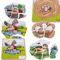 Развивающий пазл "Уточка" - «globural.ru» - Воркута