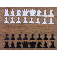 Набор магнитных фигур для демонстрационных шахмат - «globural.ru» - Воркута