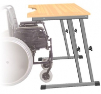 Стол для инвалидов колясочников СИ-1 регулируемый по высоте (Вариант 2) - «globural.ru» - Воркута