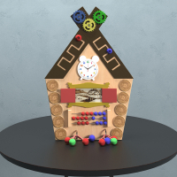 Бизиборд "Сказочный теремок" - «globural.ru» - Воркута