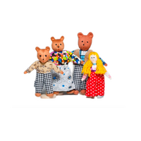 Набор шагающих кукол к сказке "Три медведя" - «globural.ru» - Воркута