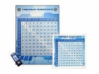 Интерактивный стенд "Таблица Пифагора" адаптивный, с сенсорным пультом управления и планшетом со шрифтом Брайля (математика) - «globural.ru» - Воркута