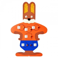 Бизиборд «Зайчик- Побегайчик» - «globural.ru» - Воркута