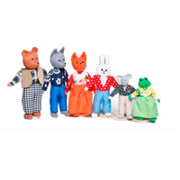 Набор шагающих кукол к сказке "Теремок" - «globural.ru» - Воркута