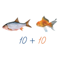 Счетный материал на магнитах "Рыбки". - «globural.ru» - Воркута