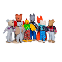 Набор шагающих кукол к сказке "Зимовье" - «globural.ru» - Воркута