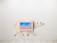 «Медведь» -Декоративная сенсорная панель 32" - «globural.ru» - Воркута