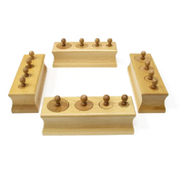 Блоки с цилиндрами-вкладышами для малышей - 4 штуки - «globural.ru» - Воркута