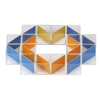 Кубики прозрачные с цветной диагональю - «globural.ru» - Воркута