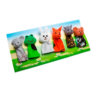 Набор пальчиковых кукол к сказке "Теремок" - «globural.ru» - Воркута