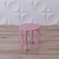 Табурет «Царевна» розовый - «globural.ru» - Воркута