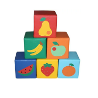 Комплект кубиков "Фрукты" (ВИК) - «globural.ru» - Воркута