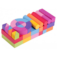 Конструктор мягкий 50 блоков (вариант 1) - «globural.ru» - Воркута