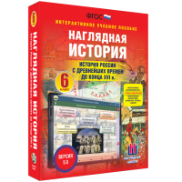 Наглядная история. История России с древнейших времен до конца XVI века. 6 класс - «globural.ru» - Воркута
