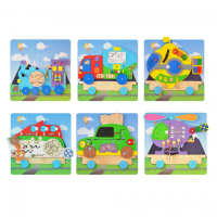 Тактильно-развивающая панель «Транспорт» - «globural.ru» - Воркута