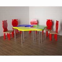 Стол детский «Трехцветик» - «globural.ru» - Воркута