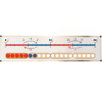 Магнитный плакат "Математические кораблики". (Серия "От 1 до 20") с методическими рекомендациями - «globural.ru» - Воркута