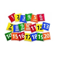 Набор "Мешочки с цифрами"  20 штук - «globural.ru» - Воркута