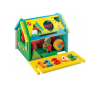 Логическая игрушка домик "Цифры-фигуры" - «globural.ru» - Воркута