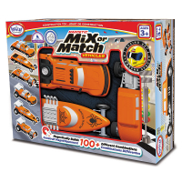 Магнитный конструктор Транспорт "Смешай и собери". Серия Гонка   Стартовый набор - «globural.ru» - Воркута