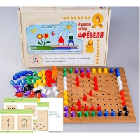 Игровой набор Фребеля "Мозаика со шнуровкой" (серия "Эксперимент") - «globural.ru» - Воркута