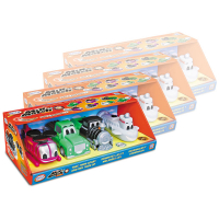 Магнитный конструктор Транспорт "Смешай и собери". Малыш №2 Комплект на группу - «globural.ru» - Воркута