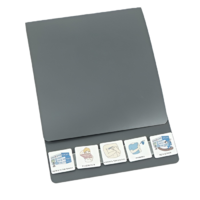 Коммуникативная книга с карточками PECS/ПЭКС (Большая, цвет серый) - «globural.ru» - Воркута