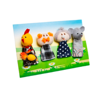 Набор пальчиковых кукол к сказке "Курочка Ряба" - «globural.ru» - Воркута