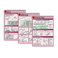 Комплект таблиц по геометрии "Планиметрия. Преобразования фигур. Координаты. Векторы"(10 табл, А1, лам) - «globural.ru» - Воркута