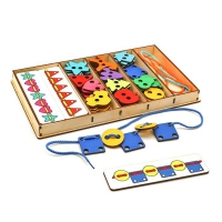 Большой шнуровальный набор для сенсомоторного развития - «globural.ru» - Воркута