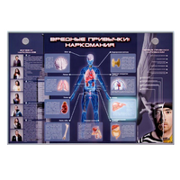 Электрифицированный стенд "Вредные привычки: наркомания" - «globural.ru» - Воркута